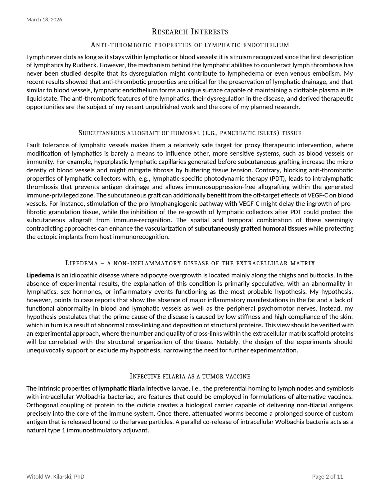 CV page 2