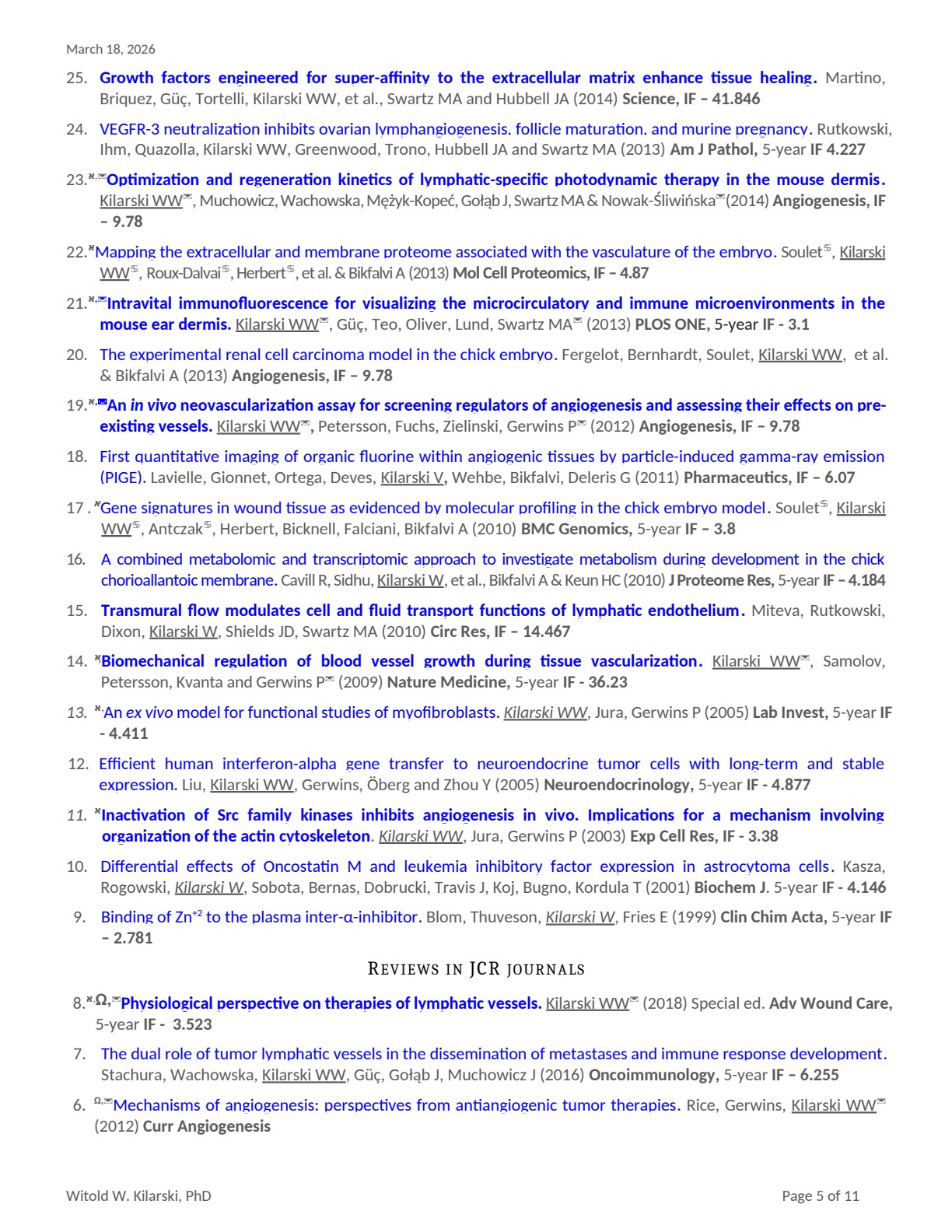CV page 5