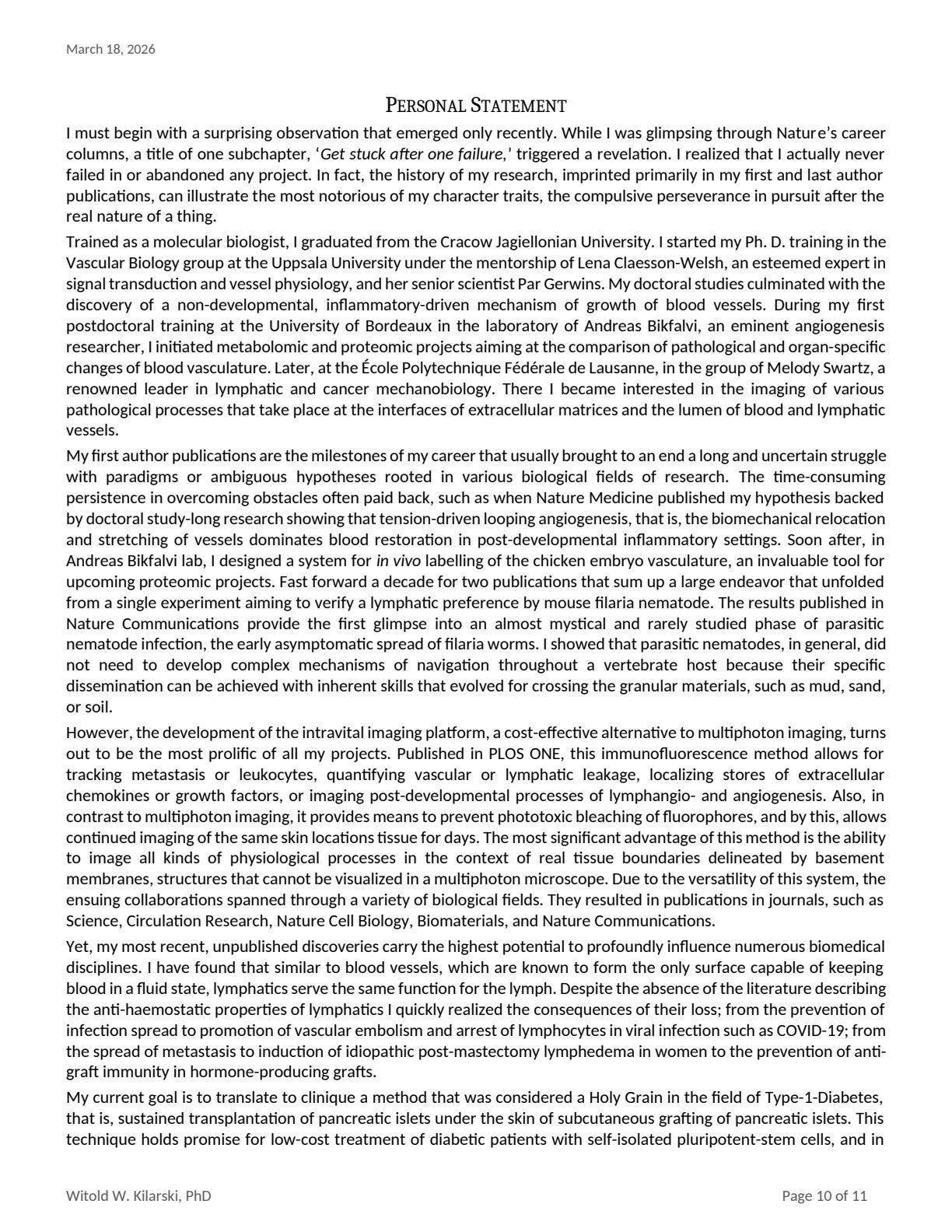 CV page 10